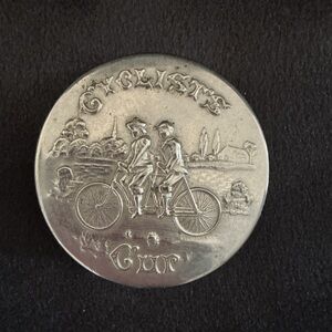 Vintage Cyclists Club Silver Medal Cup
